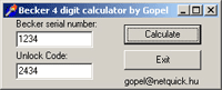 Grundig serial number code calculator v1.00